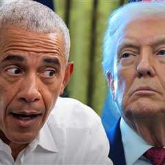 Barack Obama Calls Out Trump for A.I. Ape Video, Leave My Family Out of It