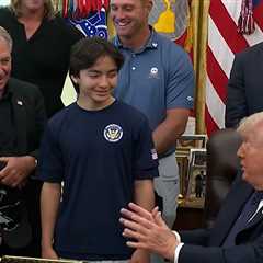 Donald Trump Tells Little Girl She's Too Short to Pursue Volleyball, on Video