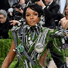 Janelle Monáe’s Stunning Meta Gala 2026 Look Combines Nature & Tech in Custom Christian Siriano
