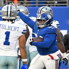Giants release four players to trim roster after offseason additions