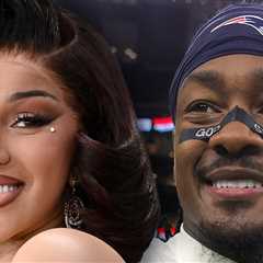 Stefon Diggs Kisses Cardi B After Acquittal on Assault Charge