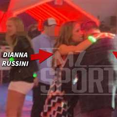 Dianna Russini Wraps Arm Around Mike Vrabel During Chat At 2022 Super Bowl Party