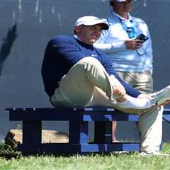 Toe blister cuts Rory McIlroy’s practice round at PGA Championship short