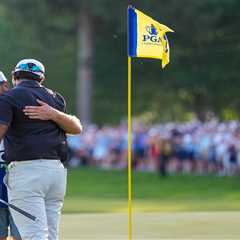 Aaron Rai wins PGA Championship with help from wild putt for first major title in stunner