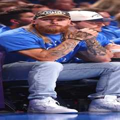 George Kittle defends appearance at Thunder playoff game: ‘Chill bruh’