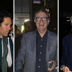 Stephen Colbert Parties With A-List Pals For 'Late Show' After-Party In NYC