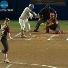 UCLA softball bounces back with 4 homers in drubbing of Arkansas in Women’s College World Series
