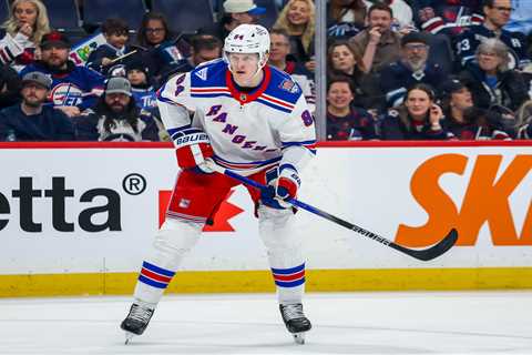 Adam Edstrom staring down complicated Rangers future after injuries with others pushing for depth..