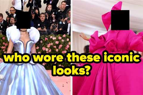 Only People With Great Taste Can Correctly Identify These Legendary Met Gala Outfits