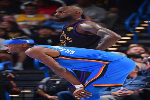 Lakers need LeBron James to outduel Shai Gilgeous-Alexander