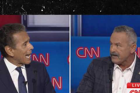 California Governor's Debate Goes Off Rails, Chad Bianco 'Proud' of Oath Keeper Ties