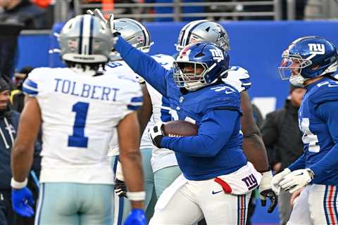 Giants release four players to trim roster after offseason additions
