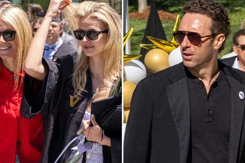 Exes Gwyneth Paltrow and Chris Martin Reunite for Apple's Graduation
