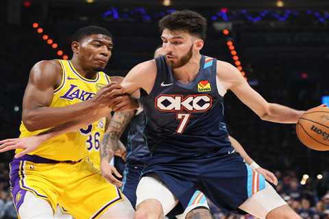 Lakers, buried by Thunder’s depth, need to dig out of 0-2 deficit