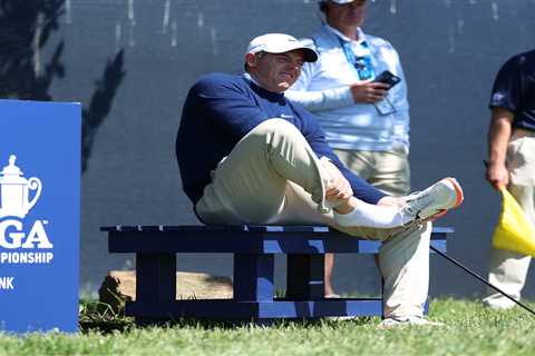 Toe blister cuts Rory McIlroy’s practice round at PGA Championship short