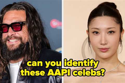 Here Are 20 Photos Of AAPI Celebs — Can You Identify Them All?