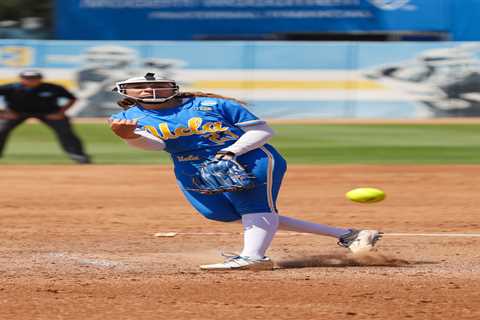 UCLA softball ace Taylor Tinsley shuts down South Carolina