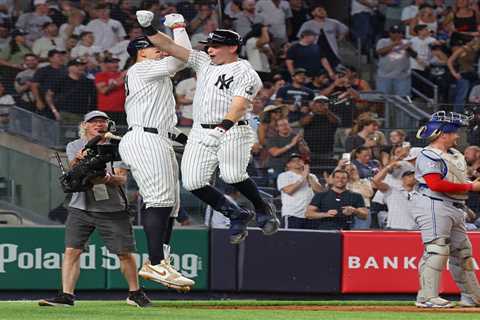 Yankees hold on for another nail-biting win after Ben Rice rallies them past Blue Jays