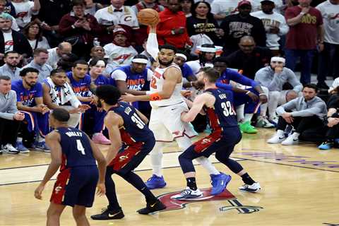 Karl-Anthony Towns returns as offensive ‘hub’ for Knicks and Cavaliers have no answers