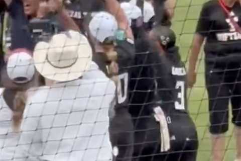 Texas Tech-Florida softball series gets insanely heated — with former NBA star and his daughter in..