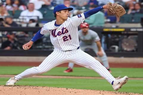 Mets’ Jonah Tong picks up first win of season in hard-fought outing