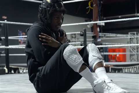 Watch Lil Yachty Take a Wrestling Bump From Trick Williams While Training at the WWE Performance..