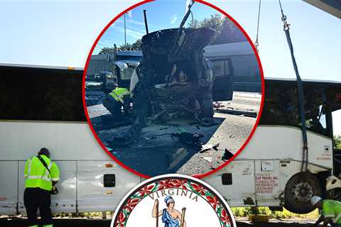 5 Dead After Bus Strikes Vehicles in Virginia Work Zone