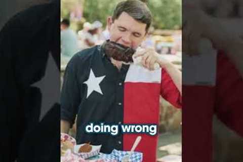 Fake Texan Tries Eating Ribs