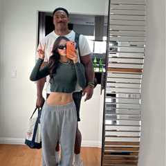 Myles Garrett and girlfriend Chloe Kim all smiles in first photo since Los Angeles Rams trade