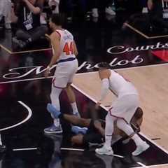 Jose Alvarado fearless in big NBA Finals moment for Knicks bench