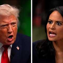 President Trump Storms Off 'Meet the Press' Interview, After Election Questions