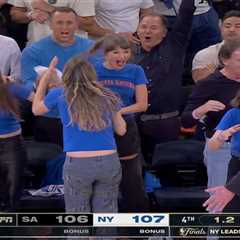 Celebrity row lost its collective mind over the Knicks’ historic Game 4 comeback