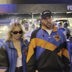 Sydney Sweeney and Scooter Braun Celebrate Knicks Win After Taylor Swift Near Miss