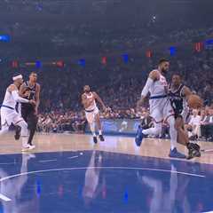 It took one minute for a ref controversy in Game 4 of NBA Finals — and it crushed the Knicks