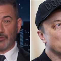 Jimmy Kimmel Just Weighed In On Elon Musk Becoming A Trillionaire, And The Whole Thing Is Going..