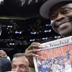 Patrick Ewing had a front-row seat to see his Knicks title wait finally come to an end