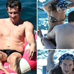Dua Lipa & Callum Turner Seen With Scratches On Back, Get Handsy On Their Honeymoon!!!
