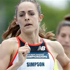Olympian Jenny Simpson Collapses During Race, No Pulse, Rushed To Hospital