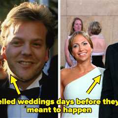14 Celebrities Who Canceled Their Weddings At, Like, The Verrrrrry Last Minute