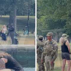 Woman Allegedly Cited After Dipping Hand Into Lincoln Memorial Reflecting Pool