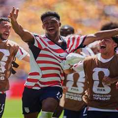 Antonio Freeman is happily passing the torch to his USMNT star son Alex