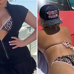 Cheek of the Week -- Guess The Sexy Singer Soaking Up Spain