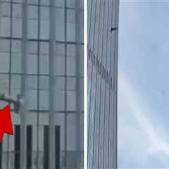 Small Plane Crashes into Beijing's Tallest Skyscraper, On Video