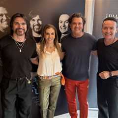 Juanes, Carlos Vives, Fonseca & More Famous Colombians Reunite to Celebrate the June Issue of..