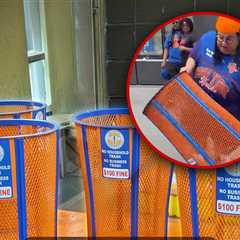 Knicks Trash Can Theft Sparks Giveaway, No Need To Steal!