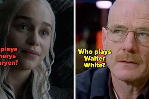 Can You Match The TV Character To The Correct Actor?