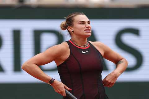 Aryna Sabalenka has stunning French Open meltdown — losing last 10 games after being so close to win
