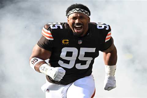 New Ram Myles Garrett as the 2027 Madden cover is the truth and the NFL knows it