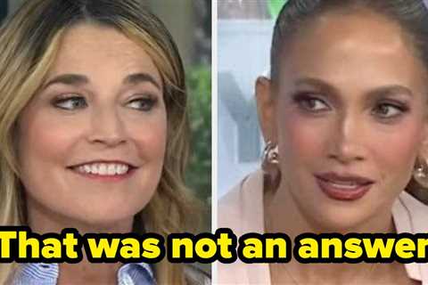 Jennifer Lopez Absolutely Shut Down Savannah Guthrie For Questioning Her About Dating This 1 Actor