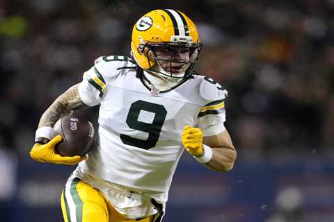 Christian Watson lands $110 million extension with Packers after impressive injury rebound